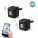 SET 2 STK. MINI CUBE BLUETOOTH-LAUTSPRECHER MIT TWS-FUNKTION UND LED-LOGO