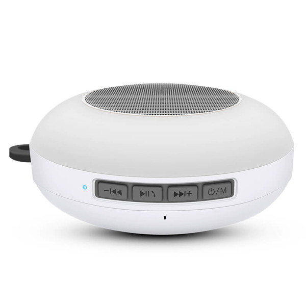 WASSERFESTE MOOD-LED-LAMPE ZUM AUFHÄNGEN MIT BLUETOOTH-LAUTSPRECHER