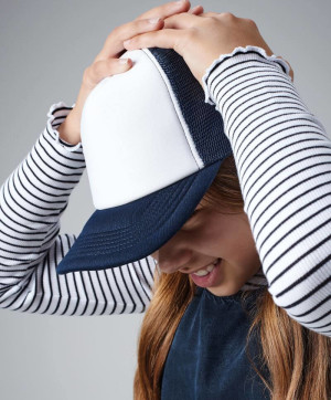 Kinder 5 Panel Polyester Mesh Kappe B645B - Reklamnepredmety
