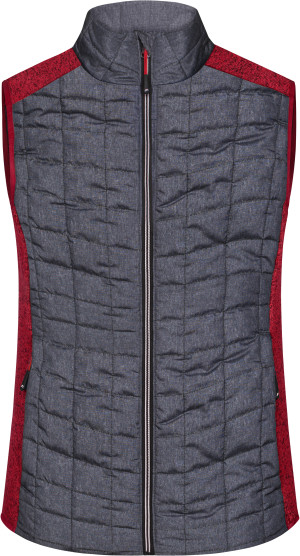 Damen Hybrid Strickfleece Gilet - Reklamnepredmety