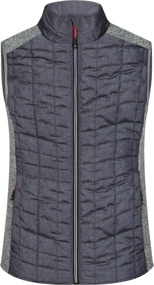 Damen Hybrid Strickfleece Gilet - Reklamnepredmety