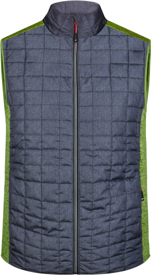 Herren Hybrid Strickfleece Gilet - Reklamnepredmety