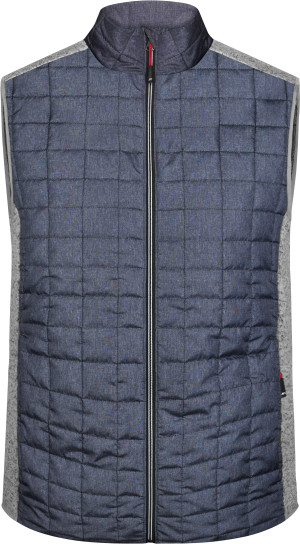 Herren Hybrid Strickfleece Gilet - Reklamnepredmety