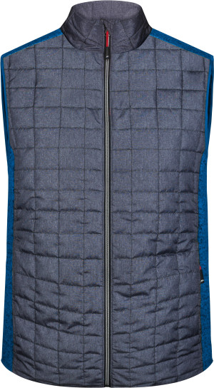 Herren Hybrid Strickfleece Gilet - Reklamnepredmety