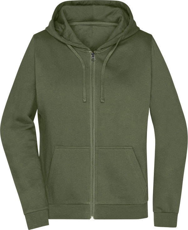Damen Kapuzen Sweatjacke