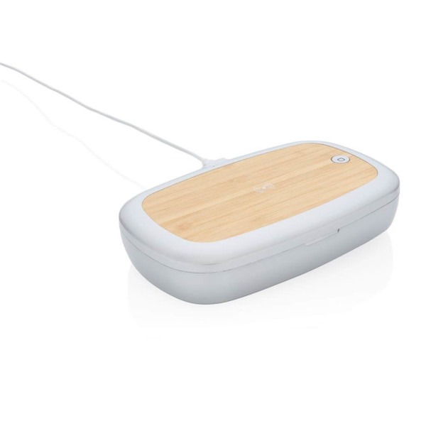 Rena UV-C Sterilisations-Box mit 5W Wireless Charger, grau