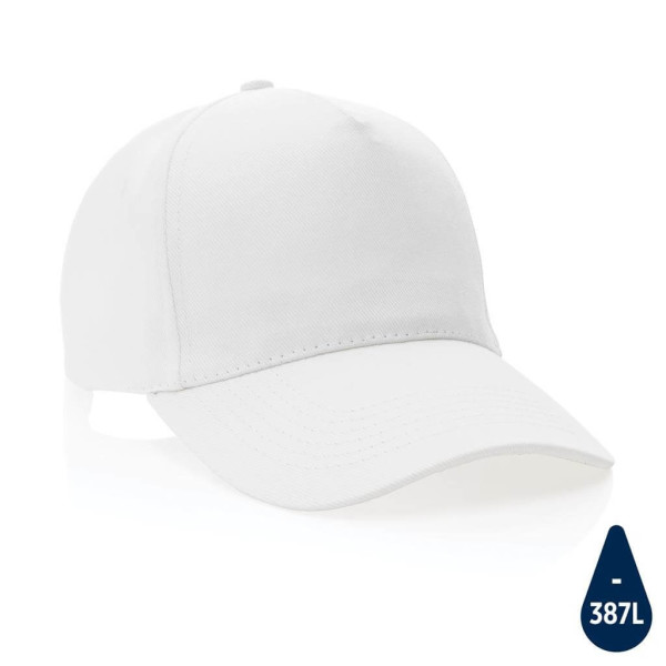 Impact 5 Panel Kappe aus 280gr rCotton mit AWARE™ Tracer, na