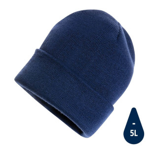 Impact Polylana® Beanie mit AWARE™ Tracer, navy blau - Reklamnepredmety