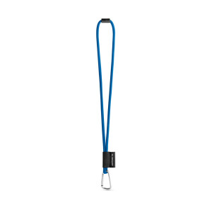 SET Lanyard TUBE Long (Ø 7 mm) mit D-förmigem Karabiner 55 mm und Sicherheitsclip Ø 7 mm - Reklamnepredmety