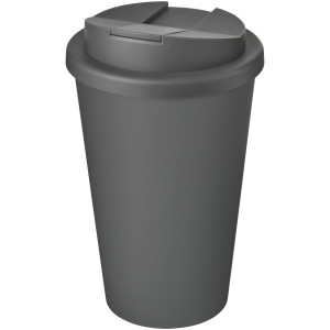 Americano® Eco 350 ml recycelter Becher mit auslaufsicherem Deckel - Reklamnepredmety