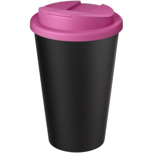 Americano® Eco 350 ml recycelter Becher mit auslaufsicherem Deckel - Reklamnepredmety