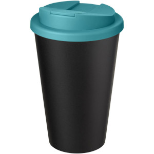 Americano® Eco 350 ml recycelter Becher mit auslaufsicherem Deckel - Reklamnepredmety