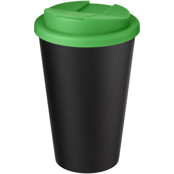 Americano® Eco 350 ml recycelter Becher mit auslaufsicherem Deckel