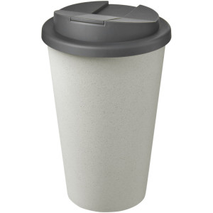 Americano® Eco 350 ml recycelter Becher mit auslaufsicherem Deckel - Reklamnepredmety