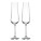 Zwei Champagnergläser, tschechisches Glas VS WANGI - H1300100ZH1_a - variant I H1300100ZH1