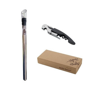 VS PILBARA SET Weinkühler und Korkenzieher in einer Geschenkbox - Reklamnepredmety