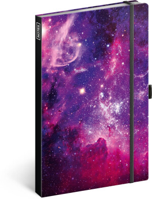 NOTIQUE Galaxy Notes, liniert, 13 x 21 cm - Reklamnepredmety
