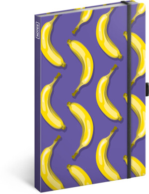 NOTIQUE Notizzettel Bananen, liniert, 13 x 21 cm - Reklamnepredmety