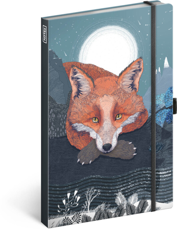 NOTIQUE Notes Animalium – Lucie Jenčíková, liniert, 13 x 21 cm