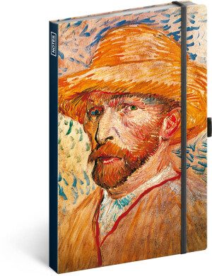 NOTIQUE Notes Vincent van Gogh, linajkovaný, 13 x 21 cm - Reklamnepredmety