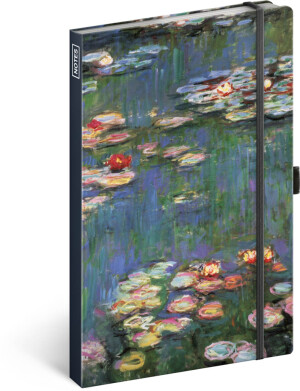 NOTIQUE Notes Claude Monet, linajkovaný, 13 x 21 cm - Reklamnepredmety