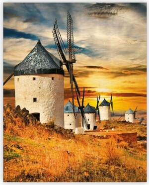 Holzbild Mühlen - Reklamnepredmety