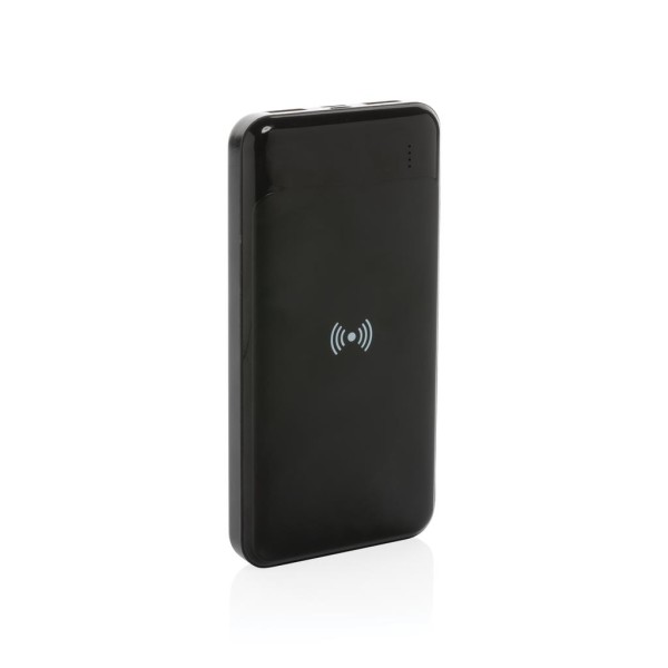 Wireless Powerbank aus RCS Standard recyceltem Kunststoff, s