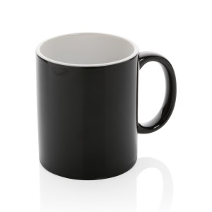 Basic Keramiktasse, grün - Reklamnepredmety