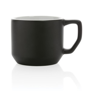 Moderne Keramiktasse, grün - Reklamnepredmety