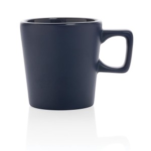 Moderne Keramik Kaffeetasse, grün - Reklamnepredmety