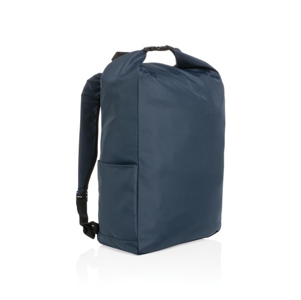 Impact AWARE™ RPET Basic Rolltop-Rucksack, navy blau