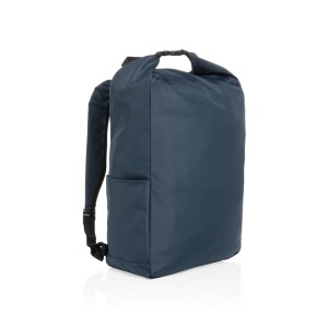 Impact AWARE™ RPET Basic Rolltop-Rucksack, navy blau - Reklamnepredmety