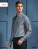 Pánska organická  košeľa s dlhým rukávom Chambray Fairtrade - 2050752-optimized - variant 