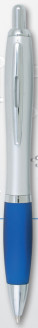 Kugelschreiber AB 023 S - 6358-50-m - variant A AB 023 SILVER Blue