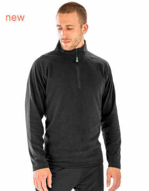 Pánska microfleece mikina Recycled - Reklamnepredmety