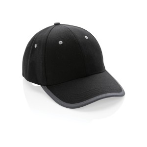 Impact AWARE™ 280gr Brushed rCotton 6 Panel Kontrast-Cap, na - Reklamnepredmety