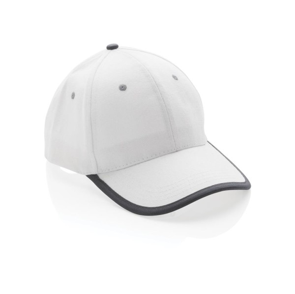 Impact AWARE™ 280gr Brushed rCotton 6 Panel Kontrast-Cap, na