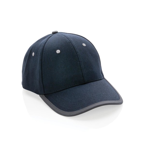 Impact AWARE™ 280gr Brushed rCotton 6 Panel Kontrast-Cap, na