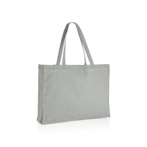 Impact AWARE™ recycelte Baumwoll-Shopper 145gr, navy blau - Reklamnepredmety