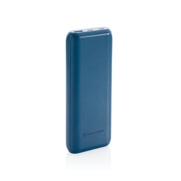 Urban Vitamin Pasadena 20.000mAh 18W PD Powerbank, blau
