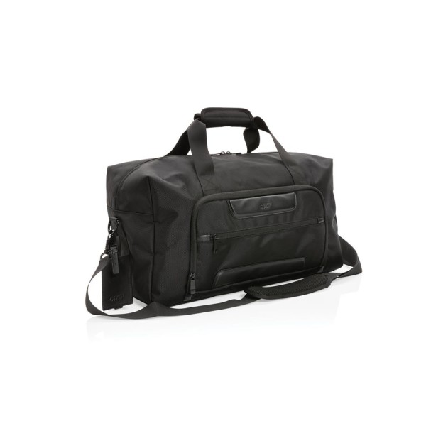 Swiss Peak AWARE™ RPET Voyager Wochenendtasche, schwarz