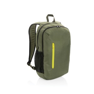 Impact AWARE™ 300D RPET Casual Rucksack, grün - Reklamnepredmety