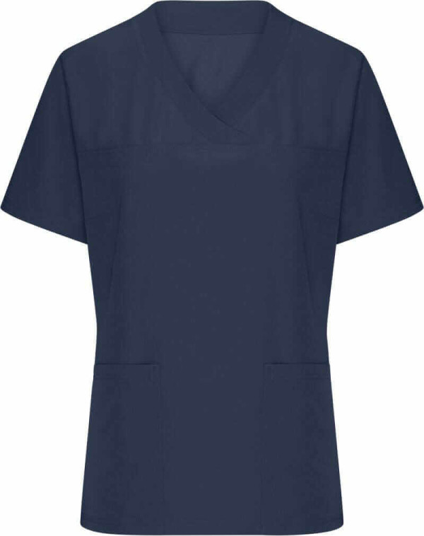 Dámske pracovné tričko Stretch Slip Casack s výstrihom do V