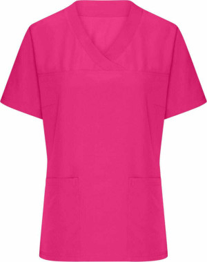 Dámske pracovné tričko Stretch Slip Casack s výstrihom do V - Reklamnepredmety