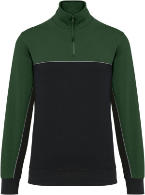 Pracovný sveter s 1/4 zipsom - Reklamnepredmety