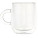 Sklenený hrnček s objemom 330 ml Iris - 10067601_B1 - variant PF 10067601