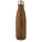 Nerezová fľaša s vákuovou izoláciou s objemom 500 ml s drevenou potlačou Cove - 10068371_F1 - variant PF 10068371