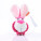 MiniFeet® Dog Toy Knotted Animal Rabbit