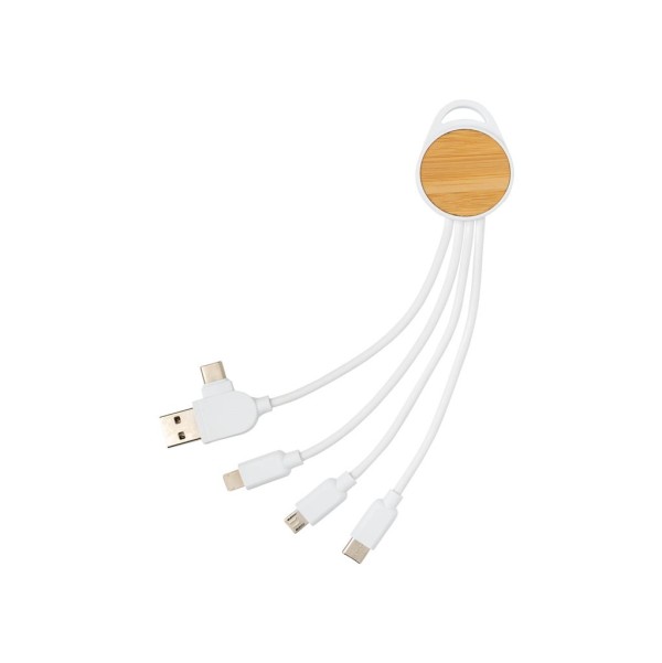 rundes Ontario 6-in-1 Kabel aus RCS recyceltem Kunststoff, w