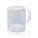 Doppelwandiger Deluxe-Becher aus galvanisiertem Glas, transp - p433.110__b_1 - variant XD P433.110